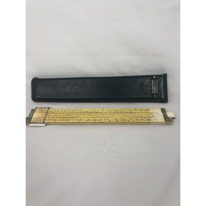 Vintage 1947 Keuffel & Esser K&E Log Log Duplex Decitrig Slide Rule